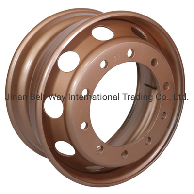 Steel Heavy Duty Truck Wheel Rim ISO9001 gecertificeerd en ondersteuning Betaling in USD