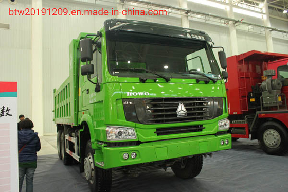 Voorste opheffing 6X4 336 371 Tipper Sinotruck HOWO Dumper Truck met grote capaciteit
