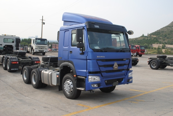 Beveiligde betalingen Sinotruk HOWO 6X4 Traktor Truck 371HP/420HP Zware Chinese vrachtwagens