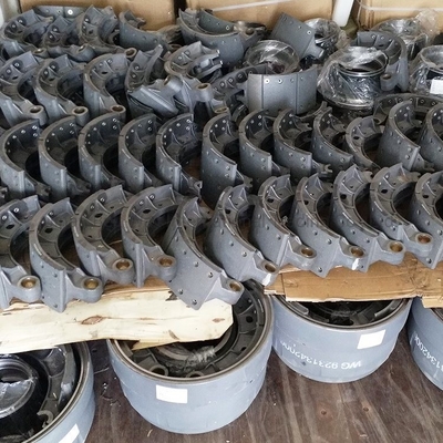 Sinotruk HOWO Truck Spare Parts Front Brake Drum Wg9112440001 Steunbetaling in USD