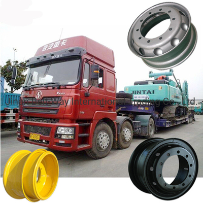 Custom duurzame staal zware vrachtwagen wiel velg voor een breed scala van de markt en prestaties