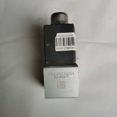 Wg9100710008 Deelnummer 100% getest standaard Sinotruk HOWO magnetoventil dubbel aansluiting