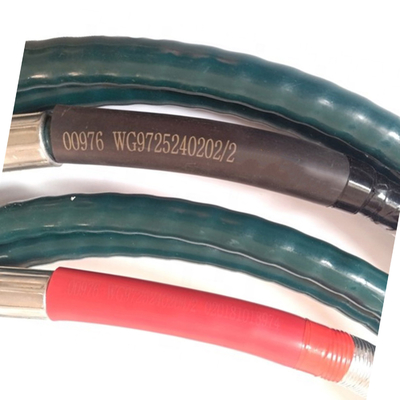 Standaardontwerp Standaardverschuiving Flexible Shaft Deelnummer Wg9725240202 op het laagste punt