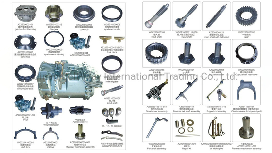 Shacman F3000 M3000 Truck Parts koplamp Dz95189724010 Wiel voor aandrijfsysteem onderdelen