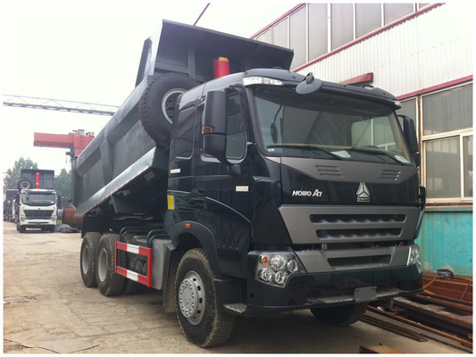 25 ton Sinotruk HOWO-dumptruck met afmetingen 5800*2300*1500 en motorvermogen> 8L