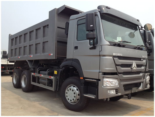 25 ton Sinotruk HOWO-dumptruck met afmetingen 5800*2300*1500 en motorvermogen> 8L