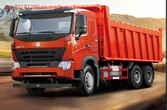 Voorste opheffing 6X4 336 371 Tipper Sinotruck HOWO Dumper Truck met grote capaciteit