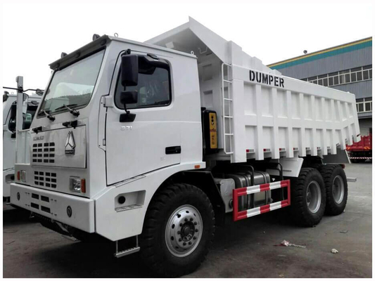 Radial banden ontwerp Sinotruk 6X4 RC Truck Tipper 60ton Dump Truck De perfecte oplossing