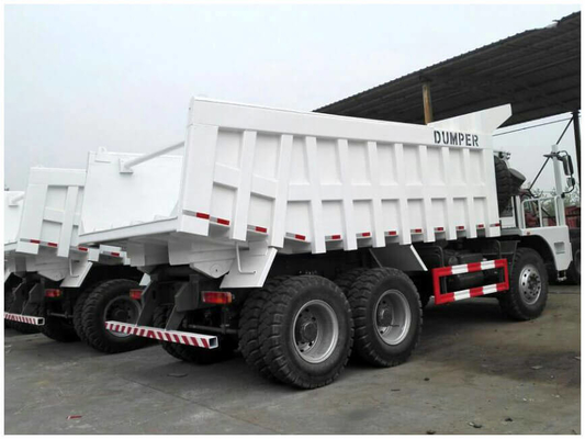 Radial banden ontwerp Sinotruk 6X4 RC Truck Tipper 60ton Dump Truck De perfecte oplossing