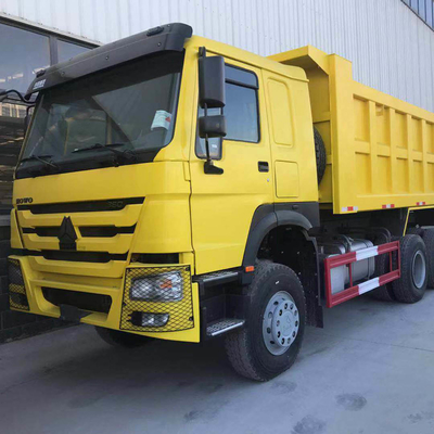 Beveiligde betalingen voor Sinotruk HOWO 375 6X4 Dump Tipper gebruikte vrachtwagen op de Afrikaanse markt
