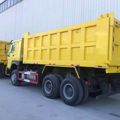 Beveiligde betalingen voor Sinotruk HOWO 375 6X4 Dump Tipper gebruikte vrachtwagen op de Afrikaanse markt