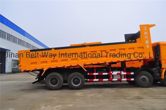 Chinese vrachtwagen Gebruikte Shacman Dump Truck 6*4 met Weichai motor 340HP 380HP 420HP