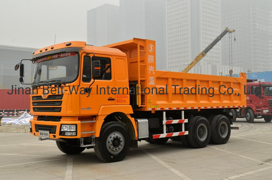 Chinese vrachtwagen Gebruikte Shacman Dump Truck 6*4 met Weichai motor 340HP 380HP 420HP