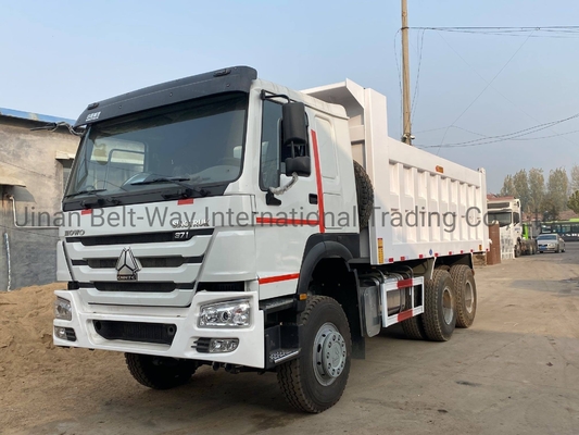 Motorcapaciteit &gt; 8L Gebruikte Sinotruk HOWO Zz3257n3647A 371HP Euro II dumper-kippertruck