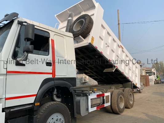 Motorcapaciteit &gt; 8L Gebruikte Sinotruk HOWO Zz3257n3647A 371HP Euro II dumper-kippertruck