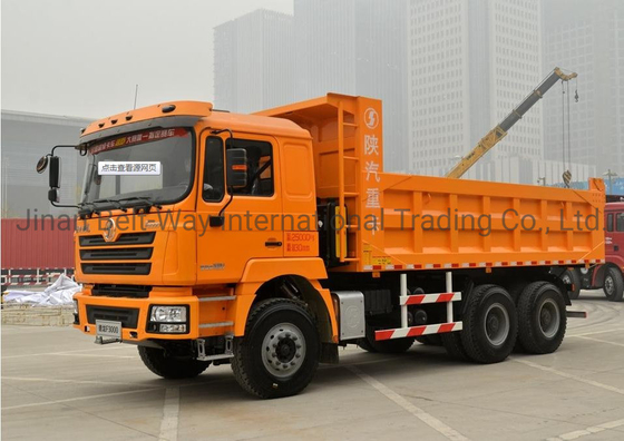Gebruikte Shacman Truck 350 pk Shacman F3000 25 ton Dump Truck met Euro 2 emissie standaard
