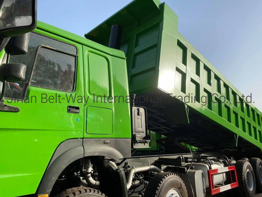 6.8m 7.3m 30 ton zware Sinotruk Gebruikt 8*4 HOWO Dump Truck Tipper Verzendkosten