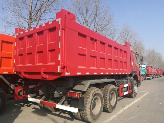 Sinotruk HOWO Dumptrucks Zware koppeltrucks 5800*2300*1500mm met verbruik