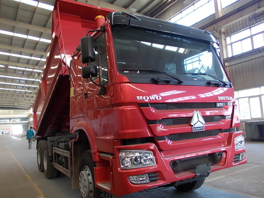 Zware 6×4 aandrijflijn Sinotruk HOWO Dump Trucks Tipper met ISO bandencertificering