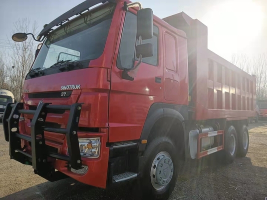 ISO gecertificeerd gebruikte Sinotruk Shacman HOWO 371 dump truck tipper in uitstekende staat
