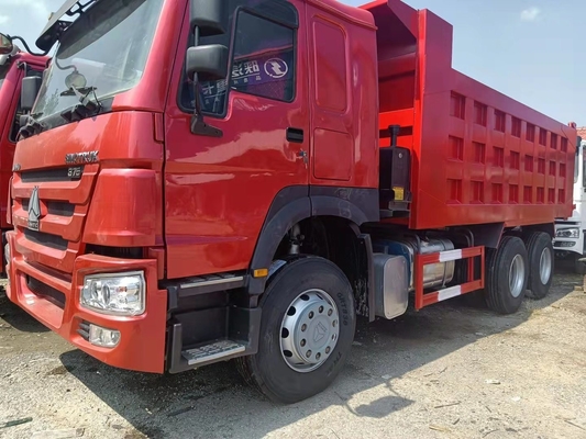 Tubeless Tire Design Sinotruk HOWO 336-380HP Dump trucks met paardenkracht 351-450 pk
