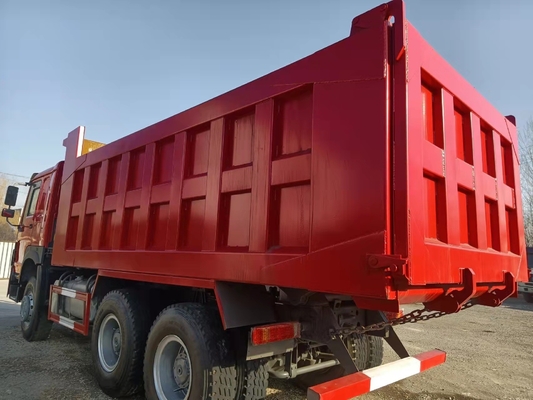 Tubeless Tire Design Sinotruk HOWO 336-380HP Dump trucks met paardenkracht 351-450 pk
