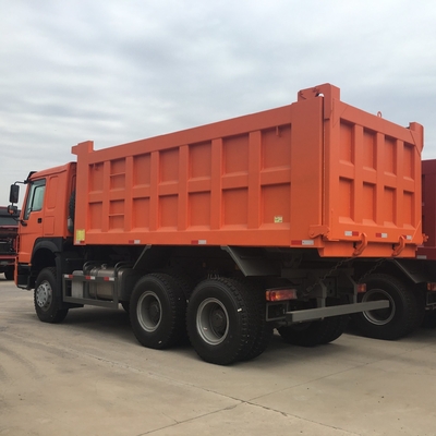 Na het dumpen zwaar werk 336-375 pk Gebruikte dumptruck 6*4 Tipper met motorcapaciteit>8L