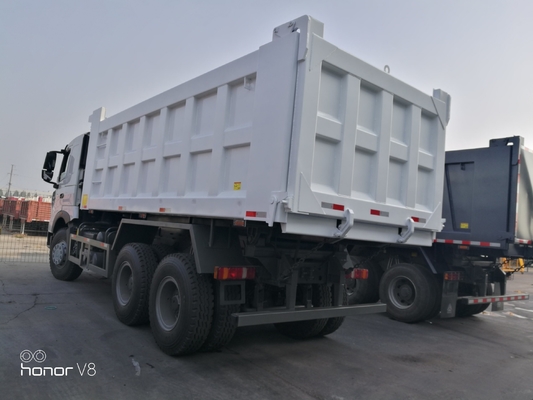 HOWO 6X4 kantelmotor met een motorcapaciteit van 20 kubieke meter en Euro 2-emissienorm