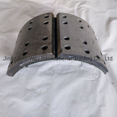 Sinotruk HOWO Truck Brake Shoes Wg9761340104-3 met onderdelen voor het aandrijfsysteem van de vooras