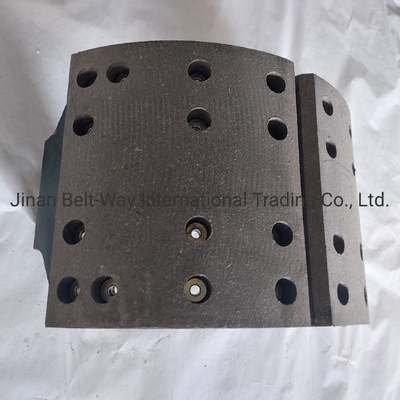 Sinotruk HOWO Truck Brake Shoes Wg9761340104-3 met onderdelen voor het aandrijfsysteem van de vooras