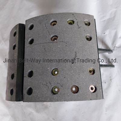 Sinotruk HOWO Truck Brake Shoes Wg9761340104-3 met onderdelen voor het aandrijfsysteem van de vooras