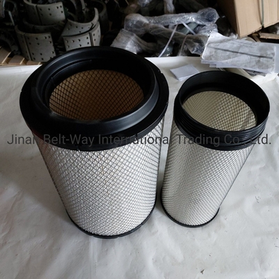 100% getest standaard vrachtwagen reserveonderdelen luchtfilter K2841PU voor Sinotruk HOWO Truck
