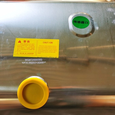 Deelnummer Wg9725550300 300L aluminium brandstoftank voor Sinotruk/Weichai HOWO Auto Parts