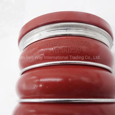 Red HOWO Truck Parts Intercooler Hose Wg9925530058 voor Sinotruk Engine Online Support