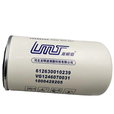 Sino HOWO Weichai Wp10 Wd615 Dieselmotor oliefilter Vg1246070031 voor stuurapparatuur