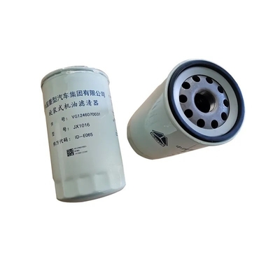 Vg1246070031 Sinotruk HOWO Dump Truck Oliefilter Pakket Grootte 30.00cm * 20.00cm * 2.00cm