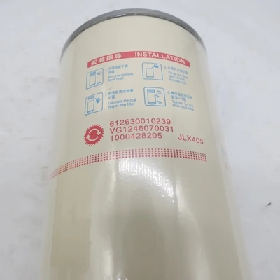 Motoroliefilterelement Vg1246070031 voor standaardmotoren van HOWO A7 Truck Parts