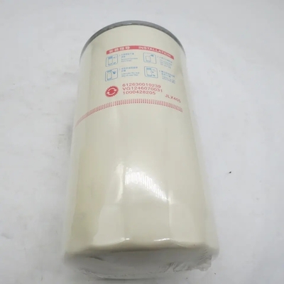 Motoroliefilterelement Vg1246070031 voor standaardmotoren van HOWO A7 Truck Parts