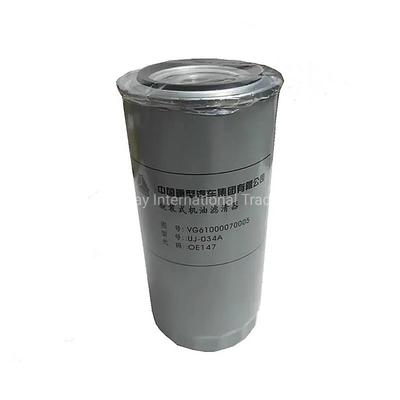 Sinotruk Truck Weichai Motor Deel Vg61000070005 Oliefilter voor HOWO Professional