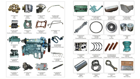 Volvo zescilinder gesmeed staal krukas Hdep11L 23488864 voor standaardmotoren
