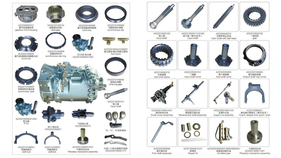 Volvo zescilinder gesmeed staal krukas Hdep11L 23488864 voor standaardmotoren